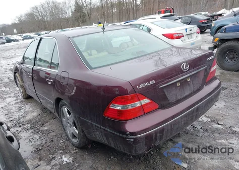 2005 Lexus Ls 430 z USA, uszkodzony, nr VIN JTHBN36FX55022197